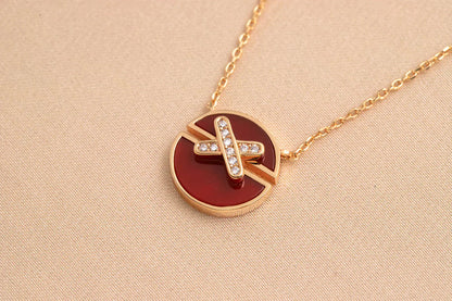 [AURORA]ジュー ドゥ ローズ ゴールド ダイヤモンド ネックレス