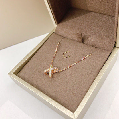 [AURORA]JEUX DE DIAMOND NECKLACE