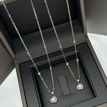 [AURORA]JOY HEART DIAMOND NECKLACE