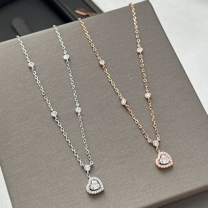 [AURORA]JOY HEART DIAMOND NECKLACE