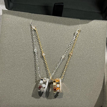 [AURORA]CHAIN MOVE ROMANE PEDAND NECKLACE