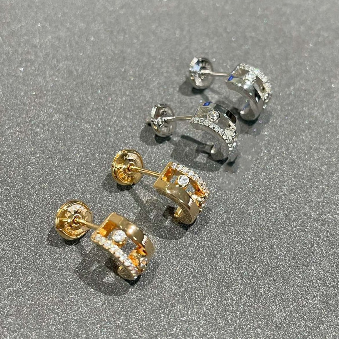 [AURORA]MOVE ROMANE EARRINGS DIAMOND