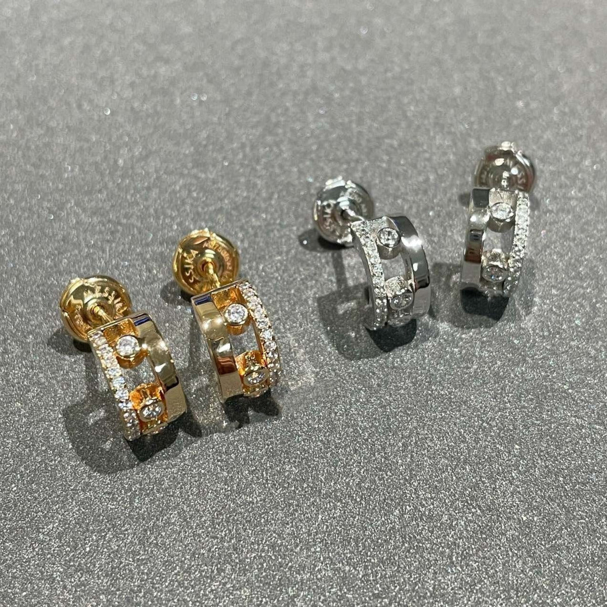 [AURORA]MOVE ROMANE EARRINGS DIAMOND