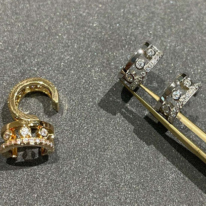 [AURORA]MOVE ROMANE EARRINGS DIAMOND