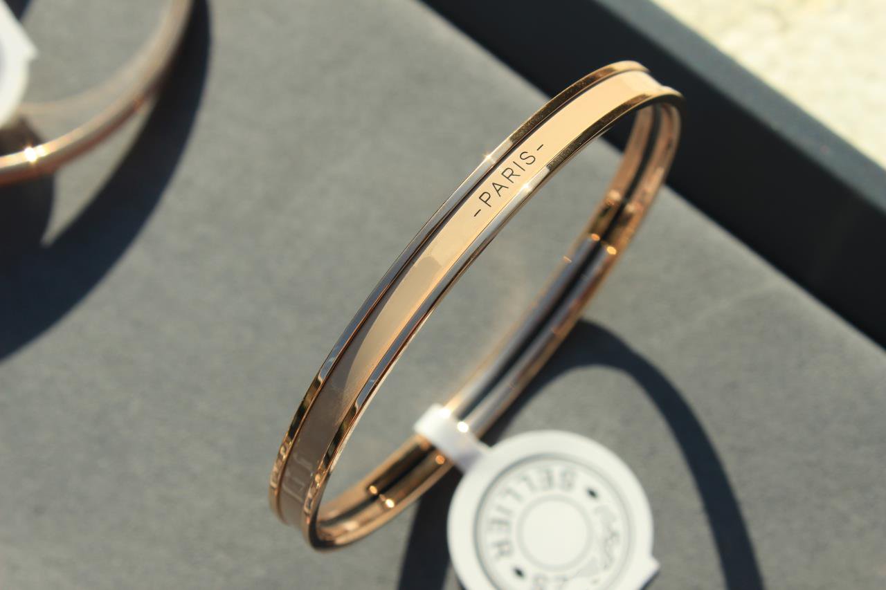[AURORA]HM UNI BANGLE BAG PINK GOLD