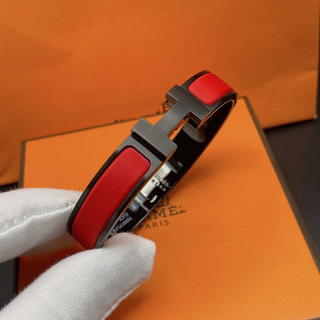[AURORA]CLIC HM SO SCHWARZ ROT ARMBAND