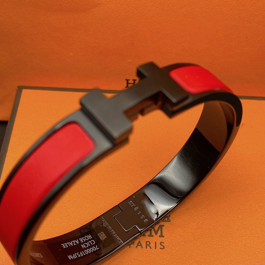 [AURORA]CLIC HM SO SCHWARZ ROT ARMBAND