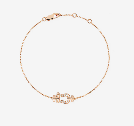 [AURORA]FORCE 10 FULL DIAMOND BUCKLE CHAIN LINK MINI MODEL
