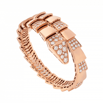 [AURORA]SERPENTI-ARMBAND ROSA GOLDDIAMANT