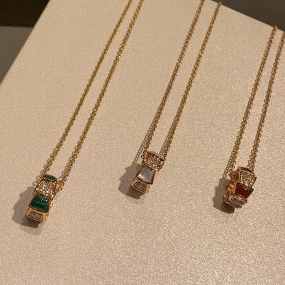 [AURORA] SERPENTI-PEDANT-DIAMANT-HALSKETTE