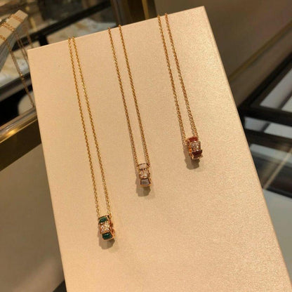 [AURORA] SERPENTI-PEDANT-DIAMANT-HALSKETTE