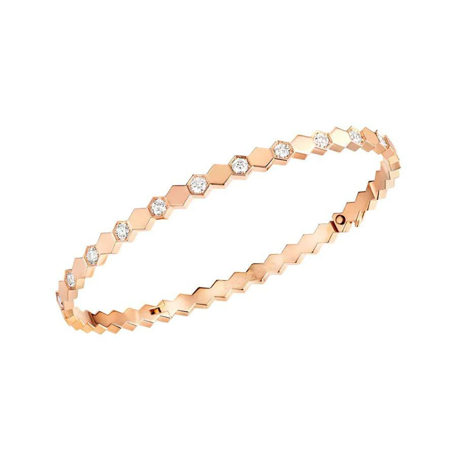 [AURORA]BEE LOVE ROSÉGOLD-DIAMANTARMBAND 