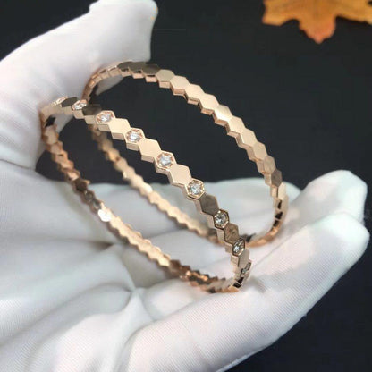 [AURORA]BEE LOVE ROSÉGOLD-DIAMANTARMBAND 