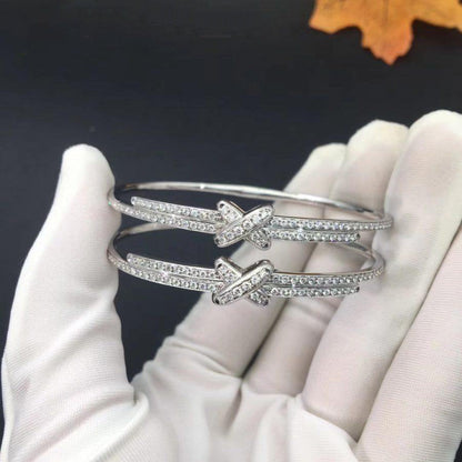 [AURORA]JEUX DE BRACELET DIAMONDS SILVER