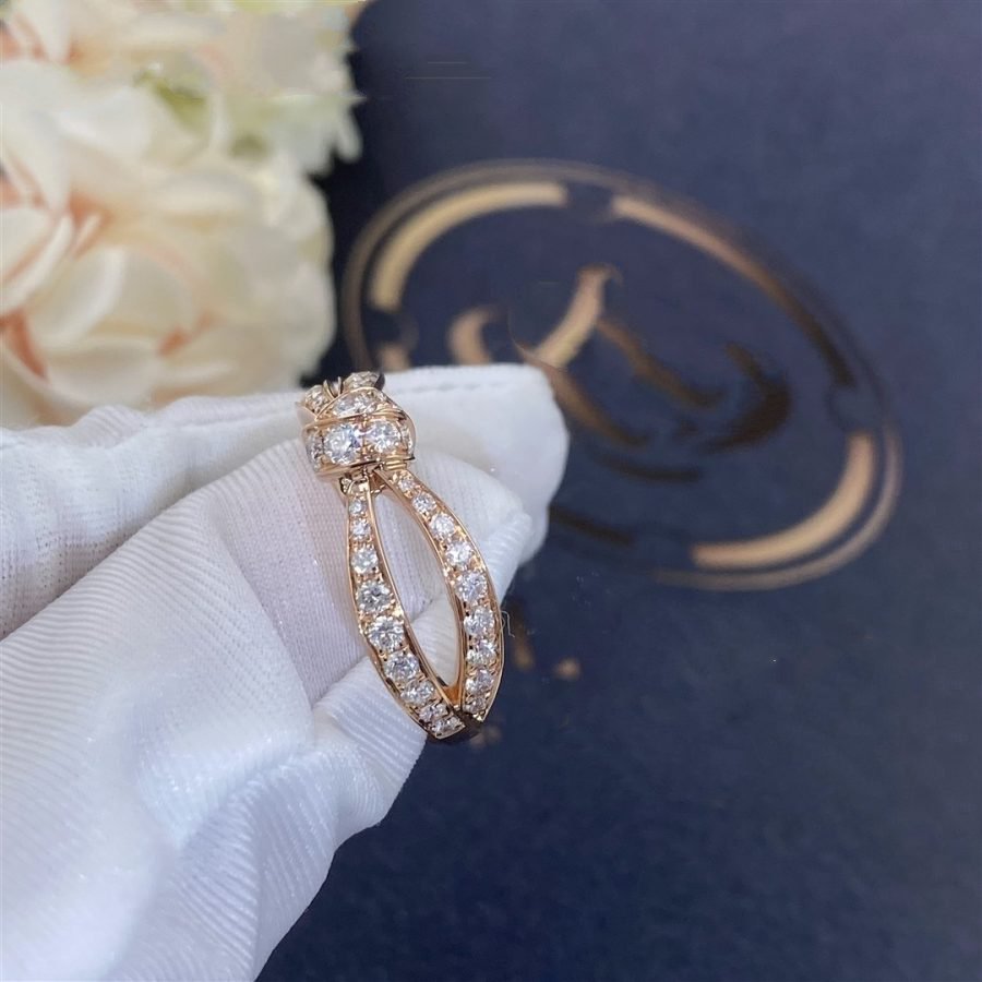 [AURORA]LIENS ROSÉGOLD-DIAMANTRING