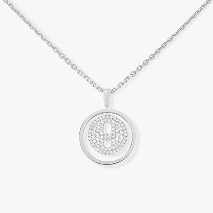 [AURORA]LUCKY MOVER PM PAVED NECKLACE
