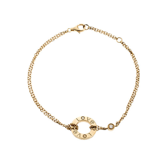 [AURORA]LOVE BRACELET 2 DIAMOND