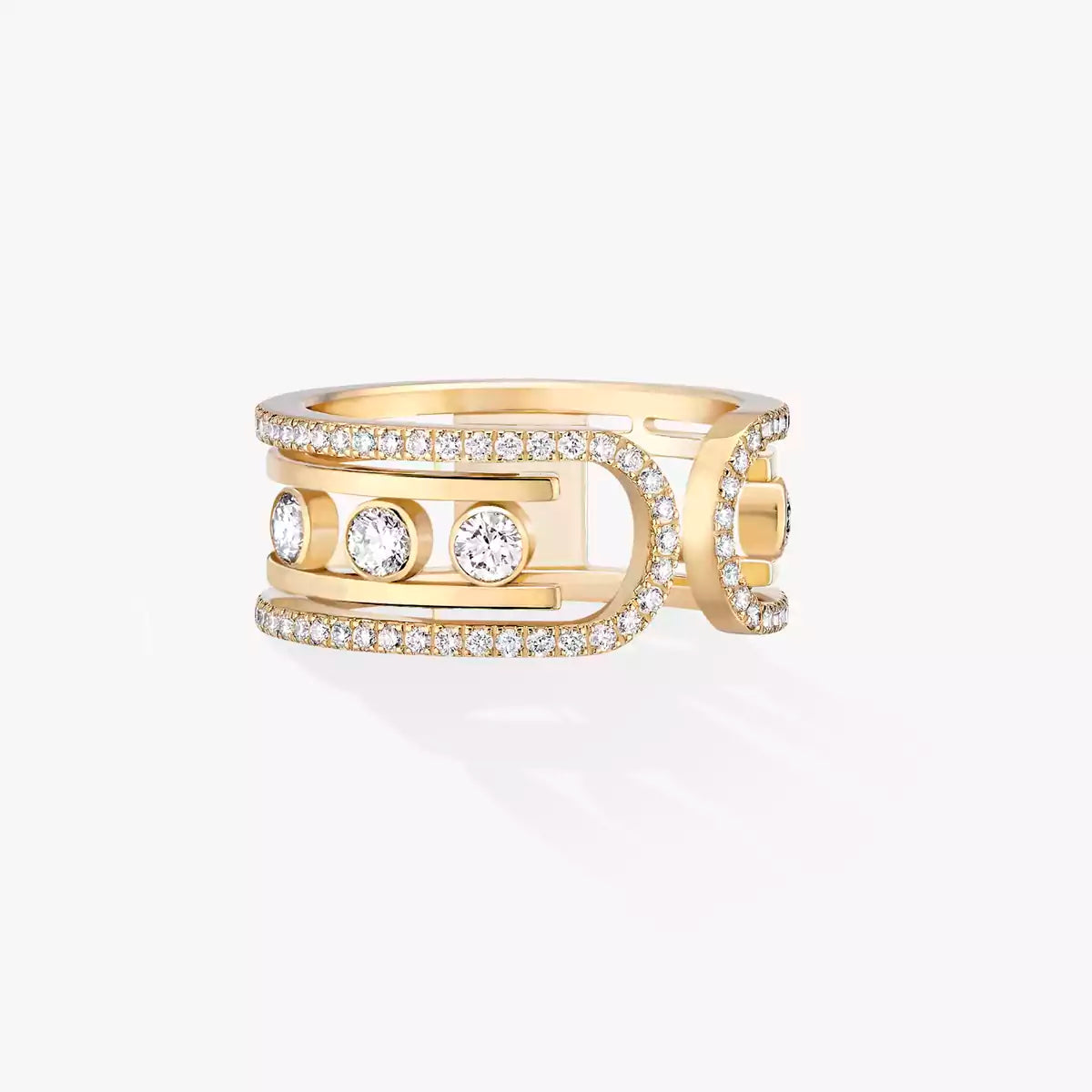 [AURORA]Move 10th Diamond Ring in Gold