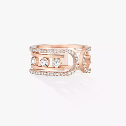 [AURORA]Move 10th Diamond Ring in Gold
