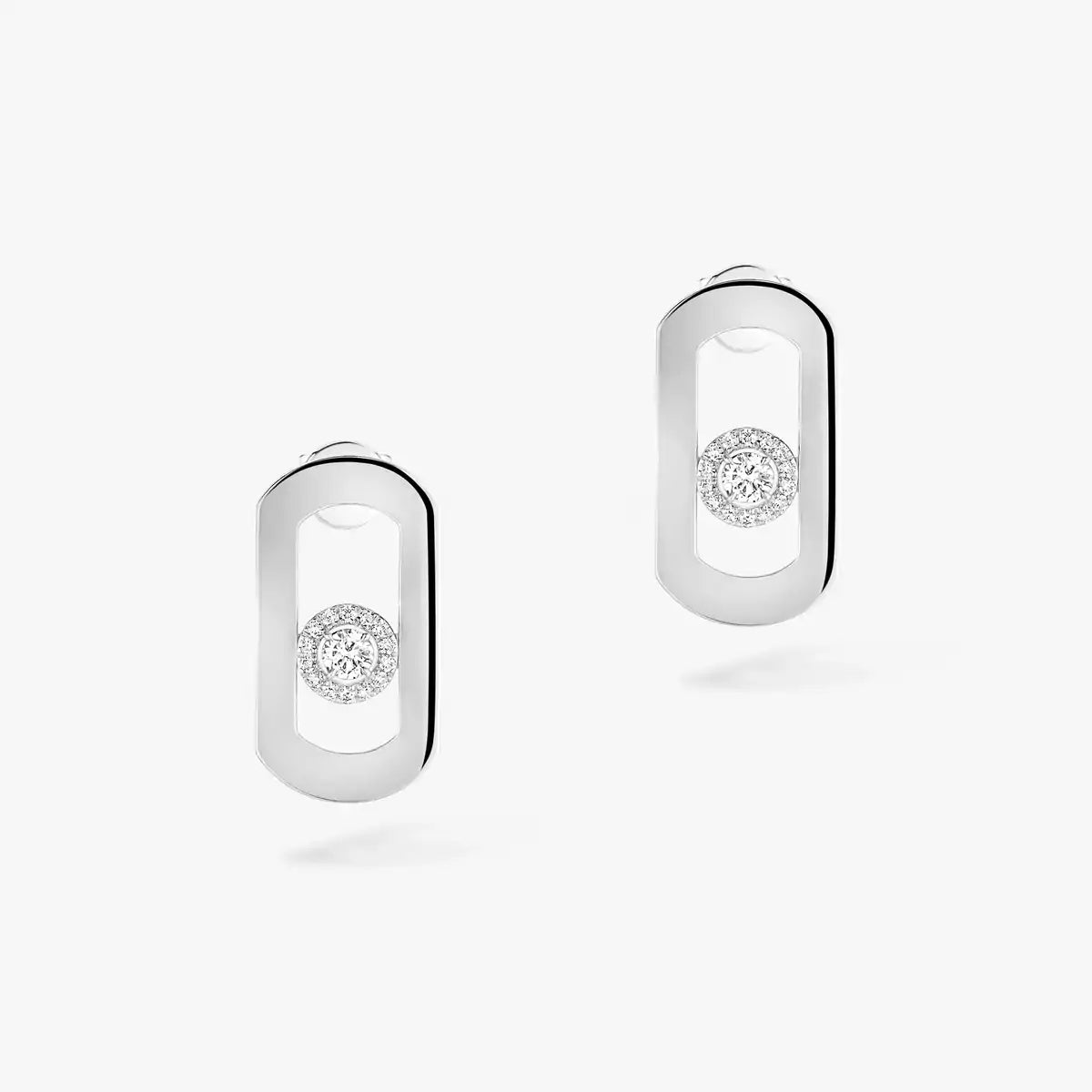 [AURORA]So Move Diamond Earrings in Yellow Gold