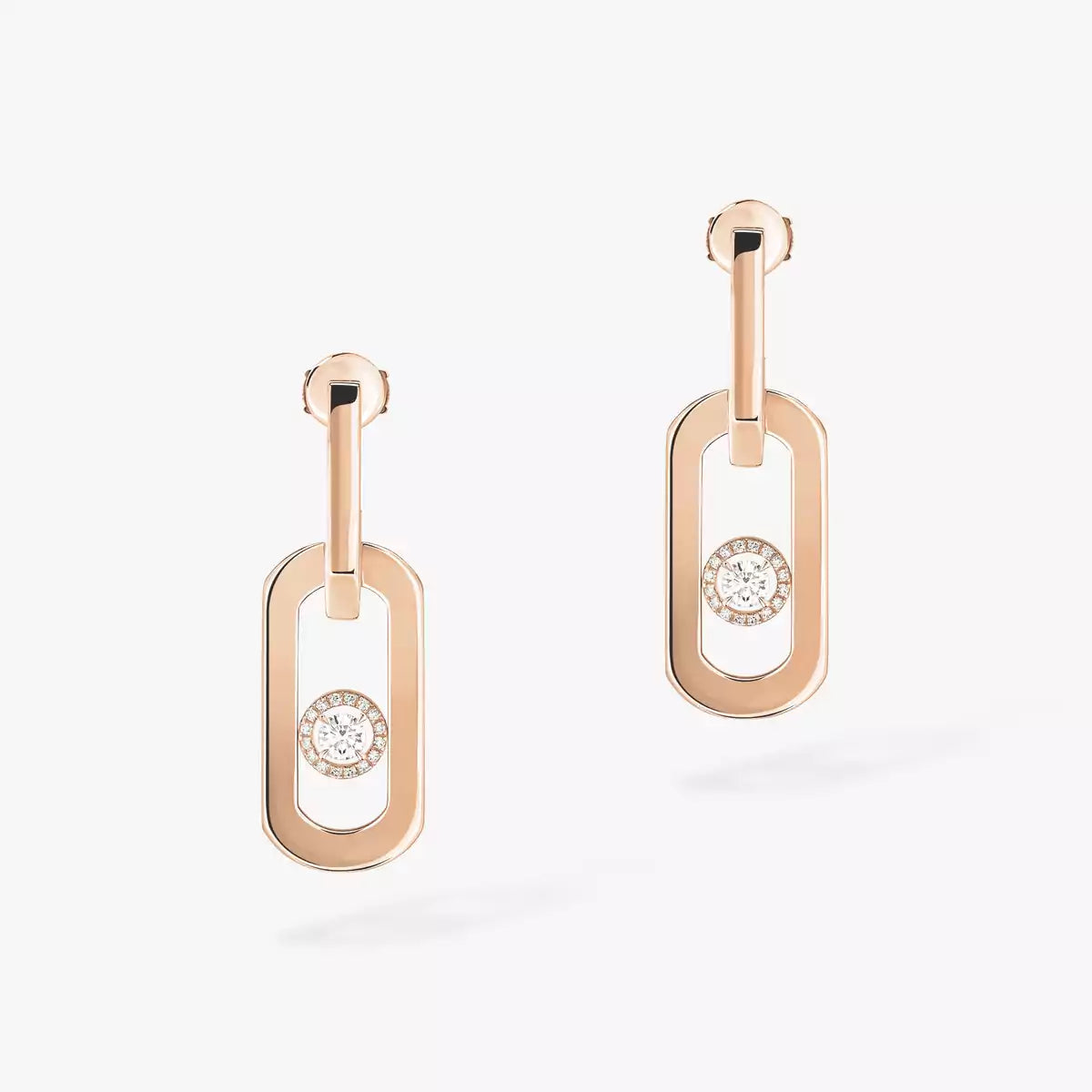 [AURORA] So Move XL Diamond Hoop Earring