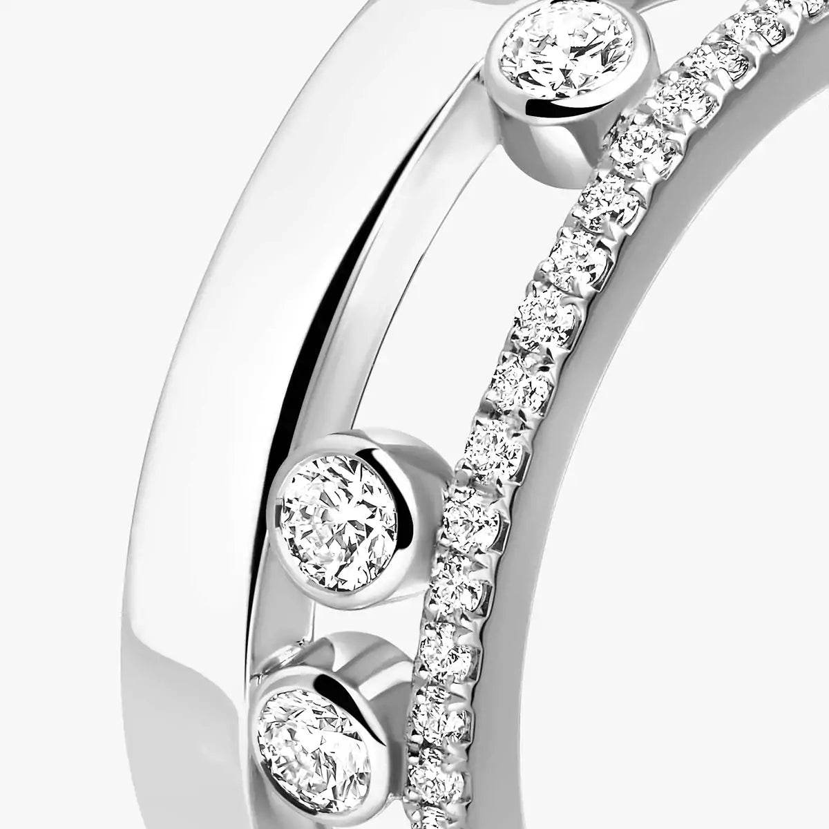 [AURORA]Move Romane Diamond Ring
