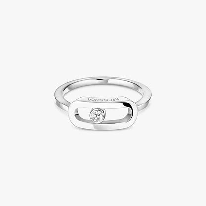 [AURORA]Move Uno Diamond Ring in Gold