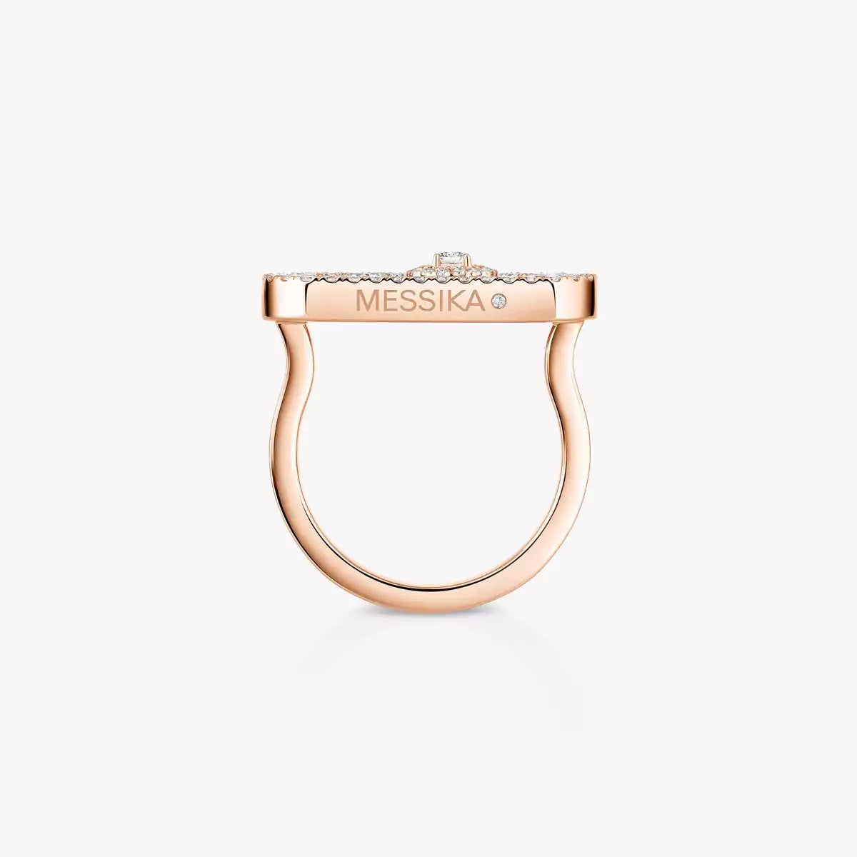 [AURORA]So Move Pave_-Set Diamond Ring
