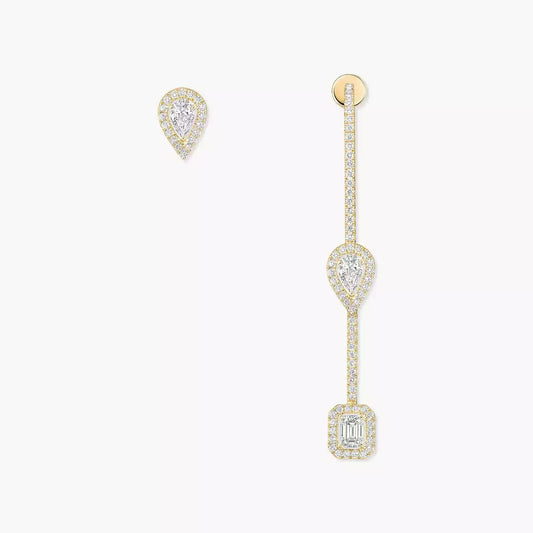 [AURORA]Diamond Drop Earrings My Twin