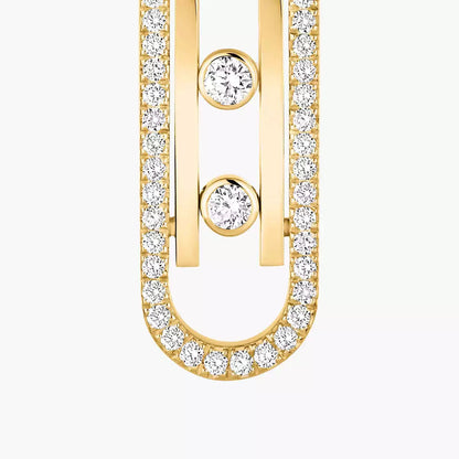 [AURORA]Diamond Pendant Earrings Move 10Th