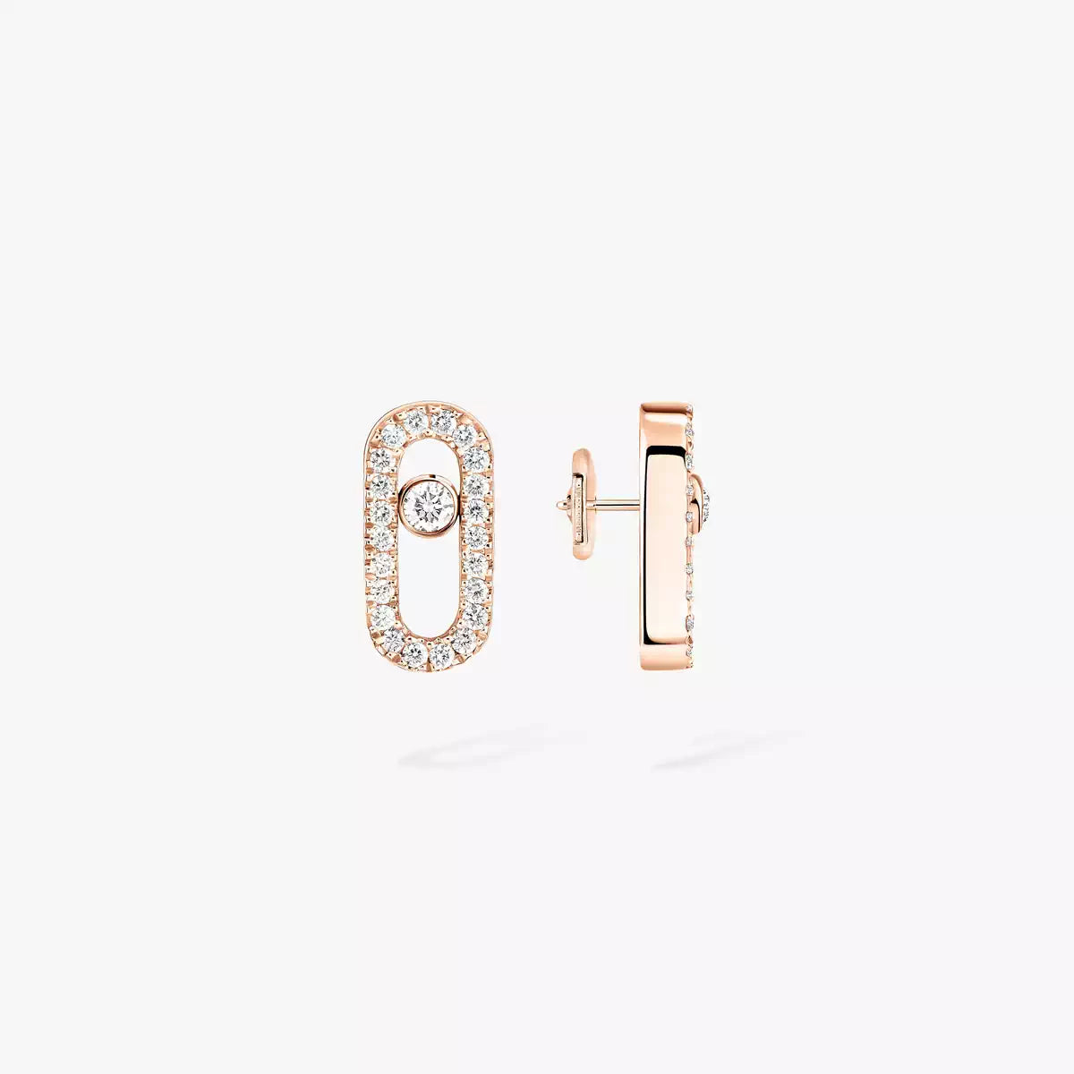 [AURORA]Move Uno Diamond Earrings