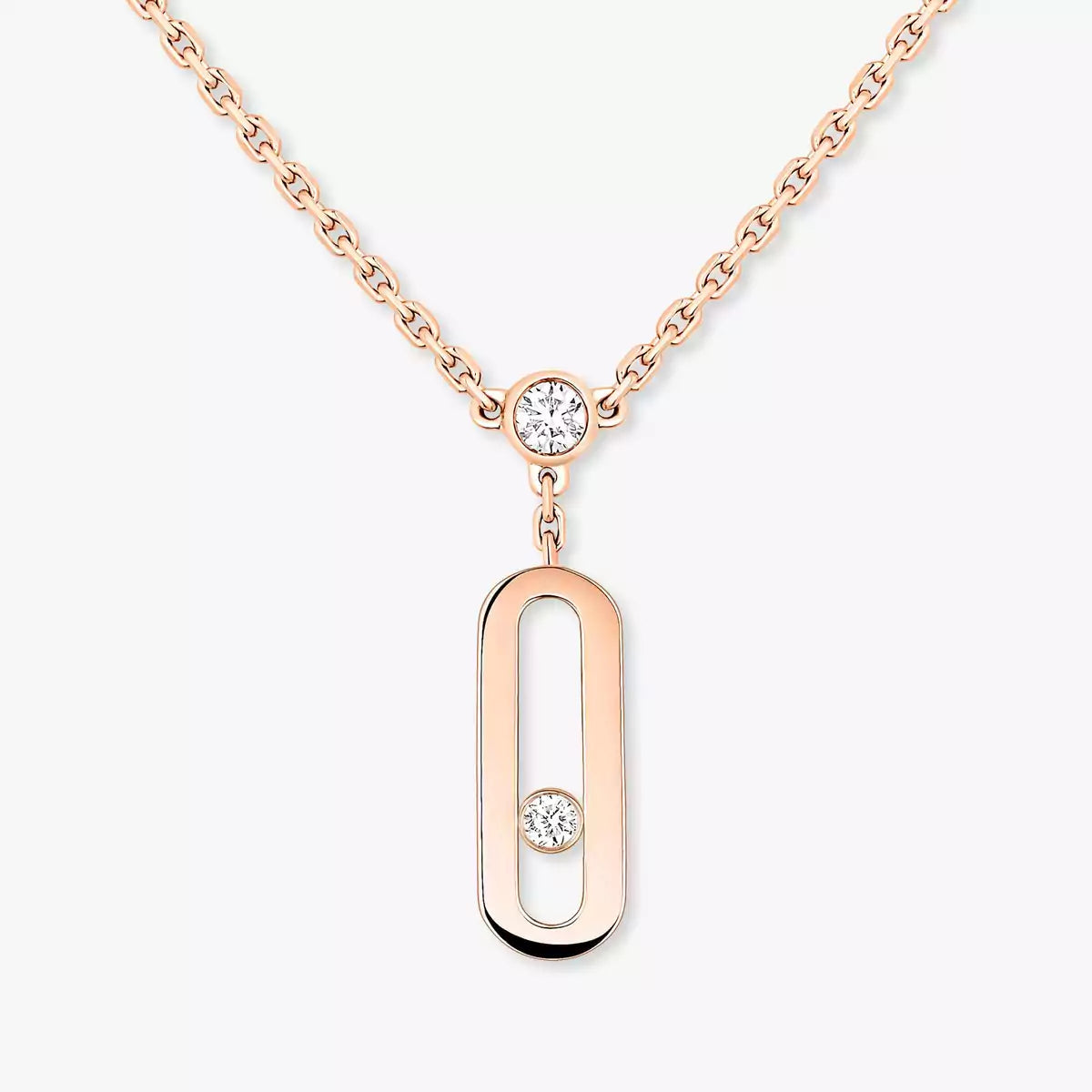[AURORA] Move Uno Diamond Necklace