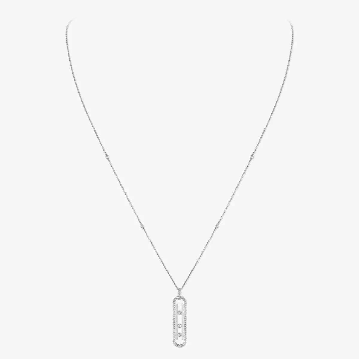 [AURORA]Diamond Necklace Move 10Th