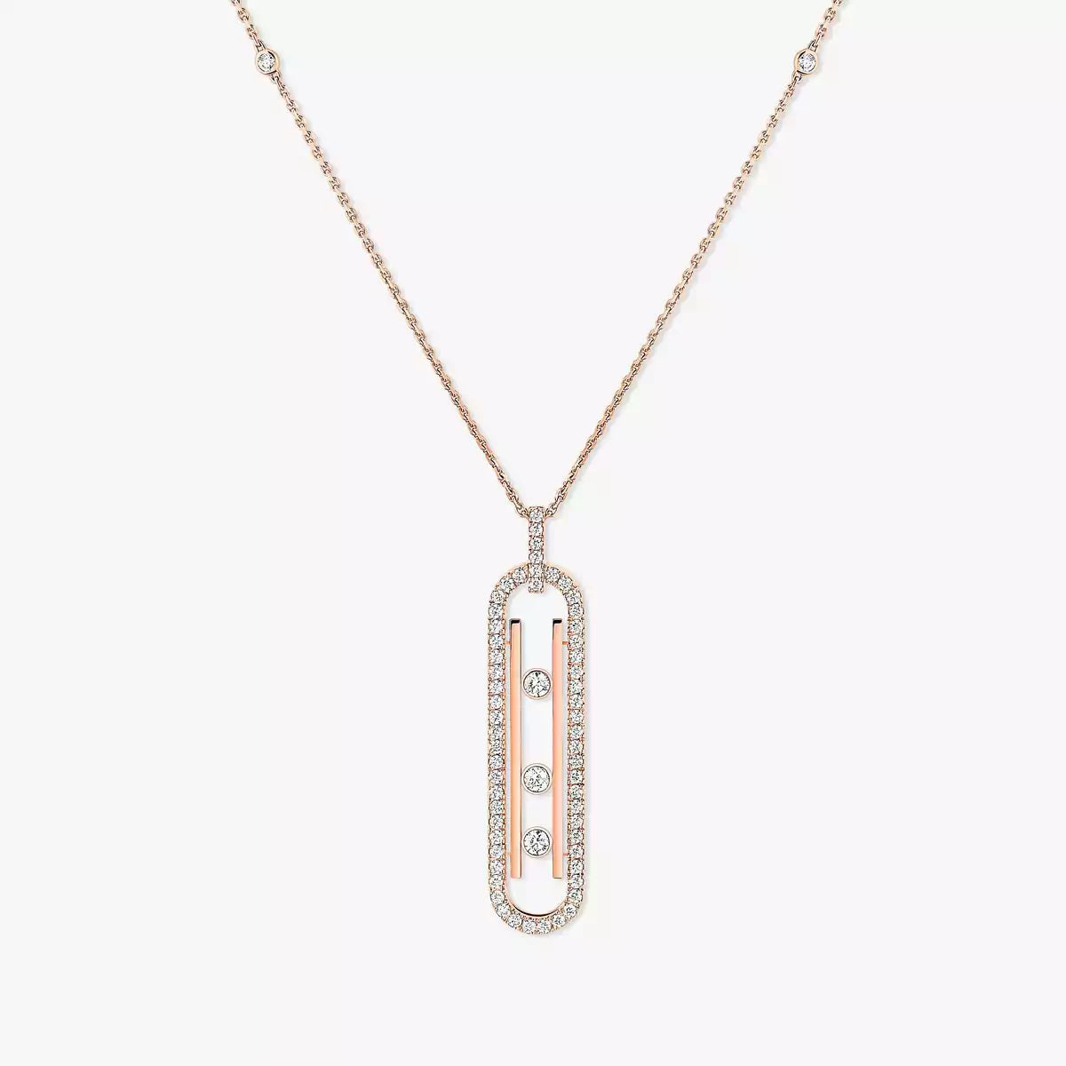 [AURORA]Diamond Necklace Move 10Th