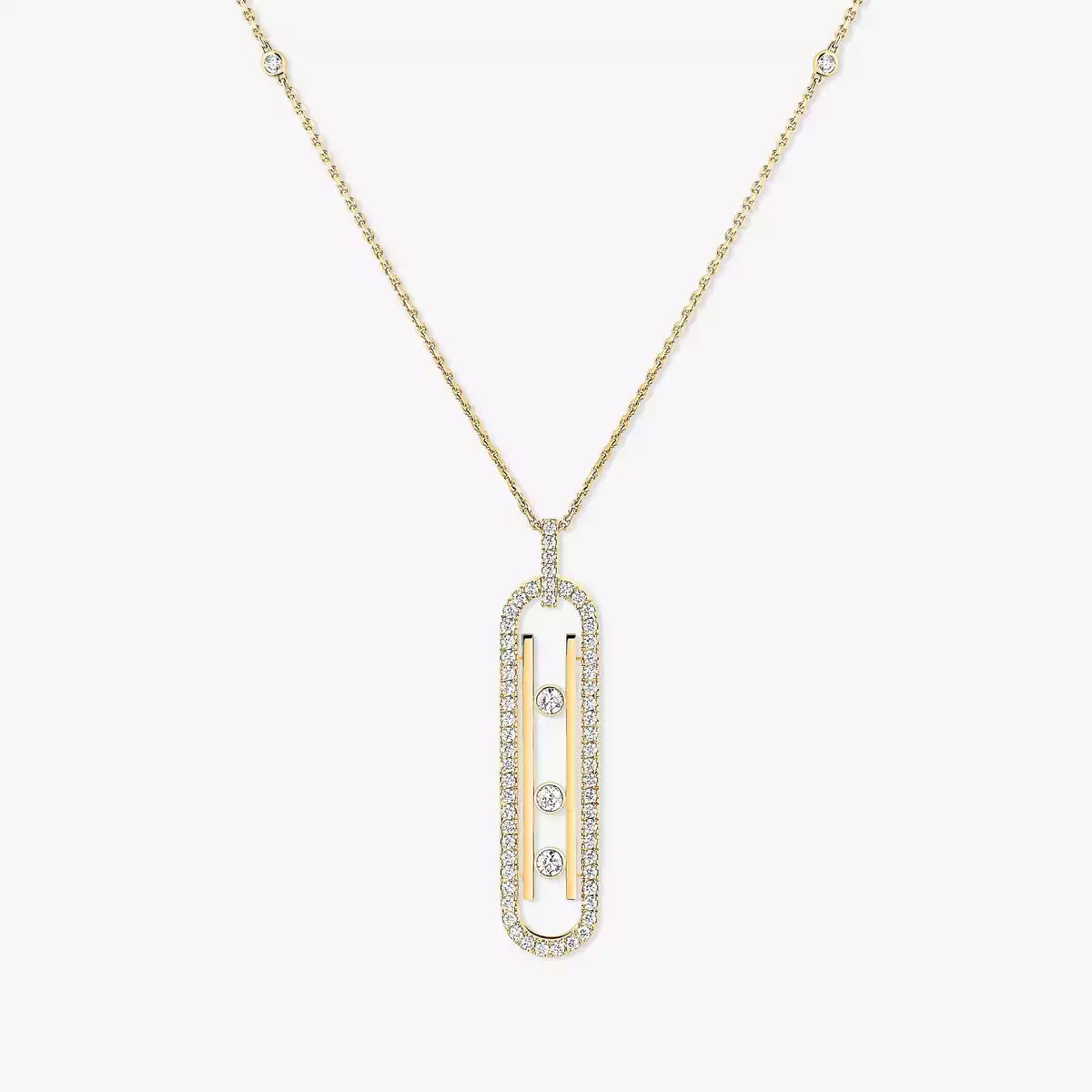 [AURORA]Diamond Necklace Move 10Th