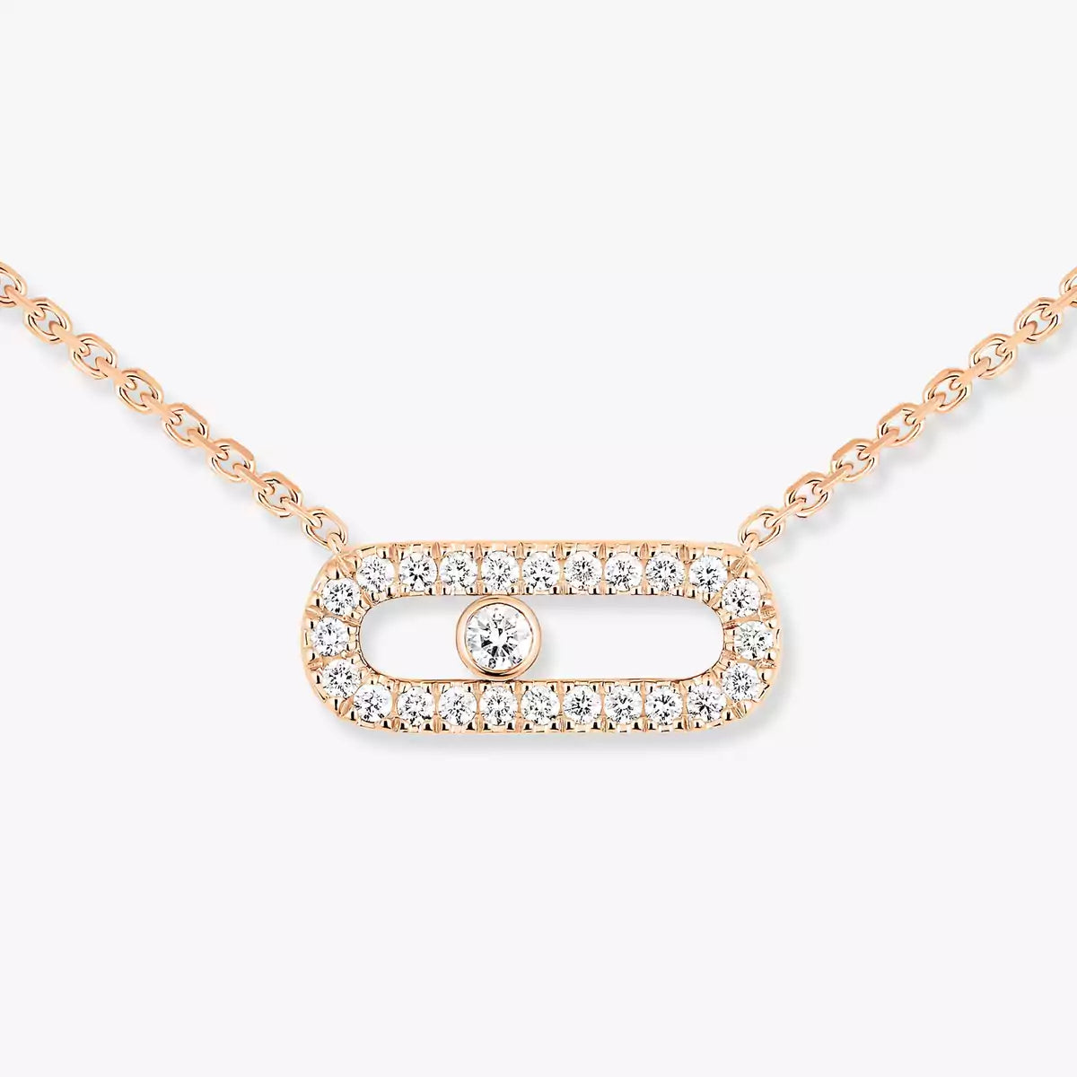 [AURORA]Diamond Necklace Move Uno