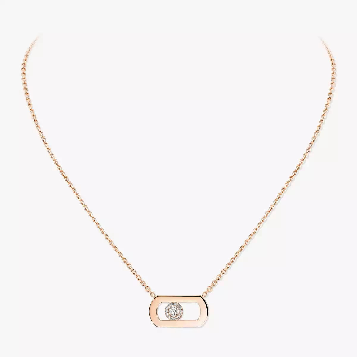 [AURORA]So Move Diamond Necklace in Gold