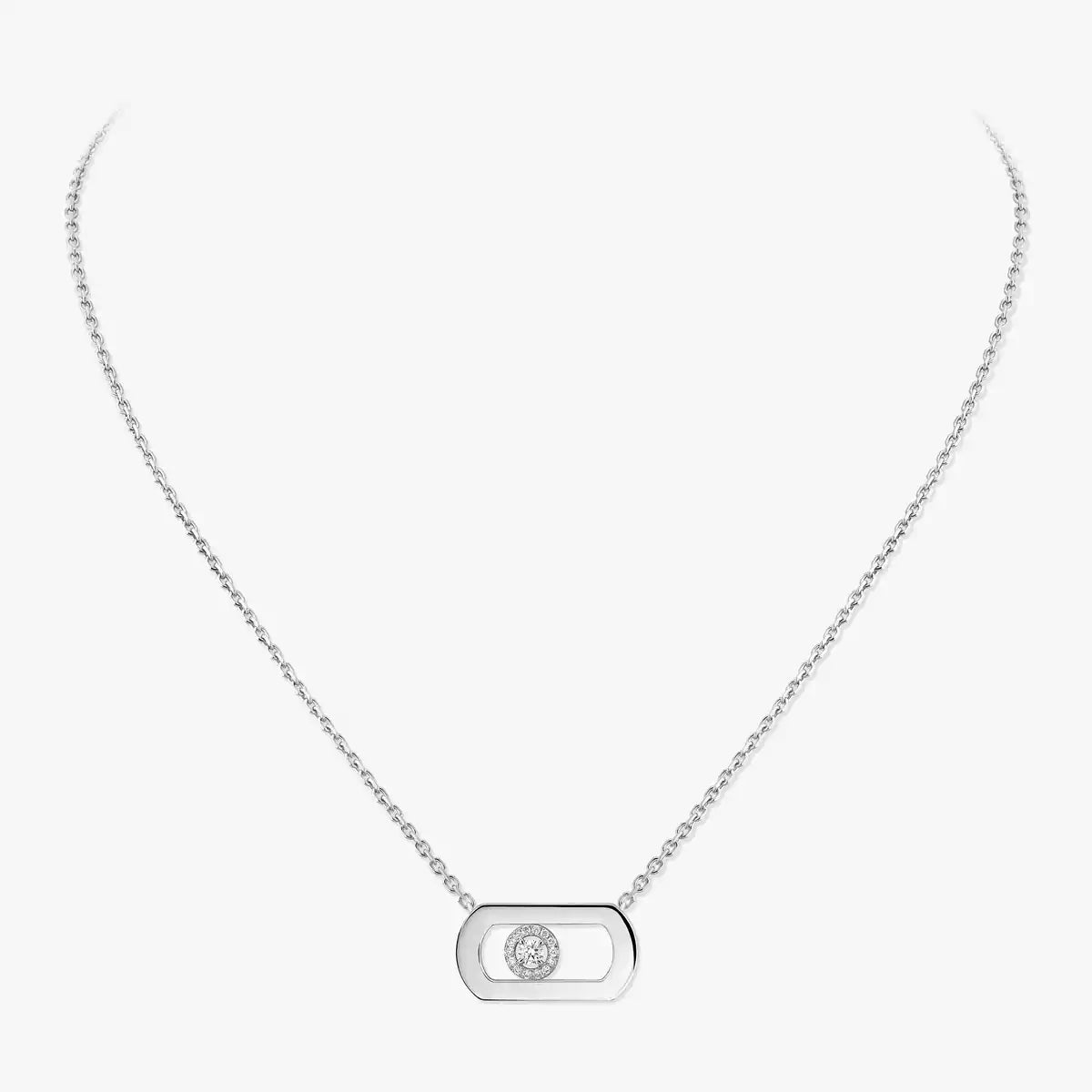 [AURORA]So Move Diamond Necklace in Gold