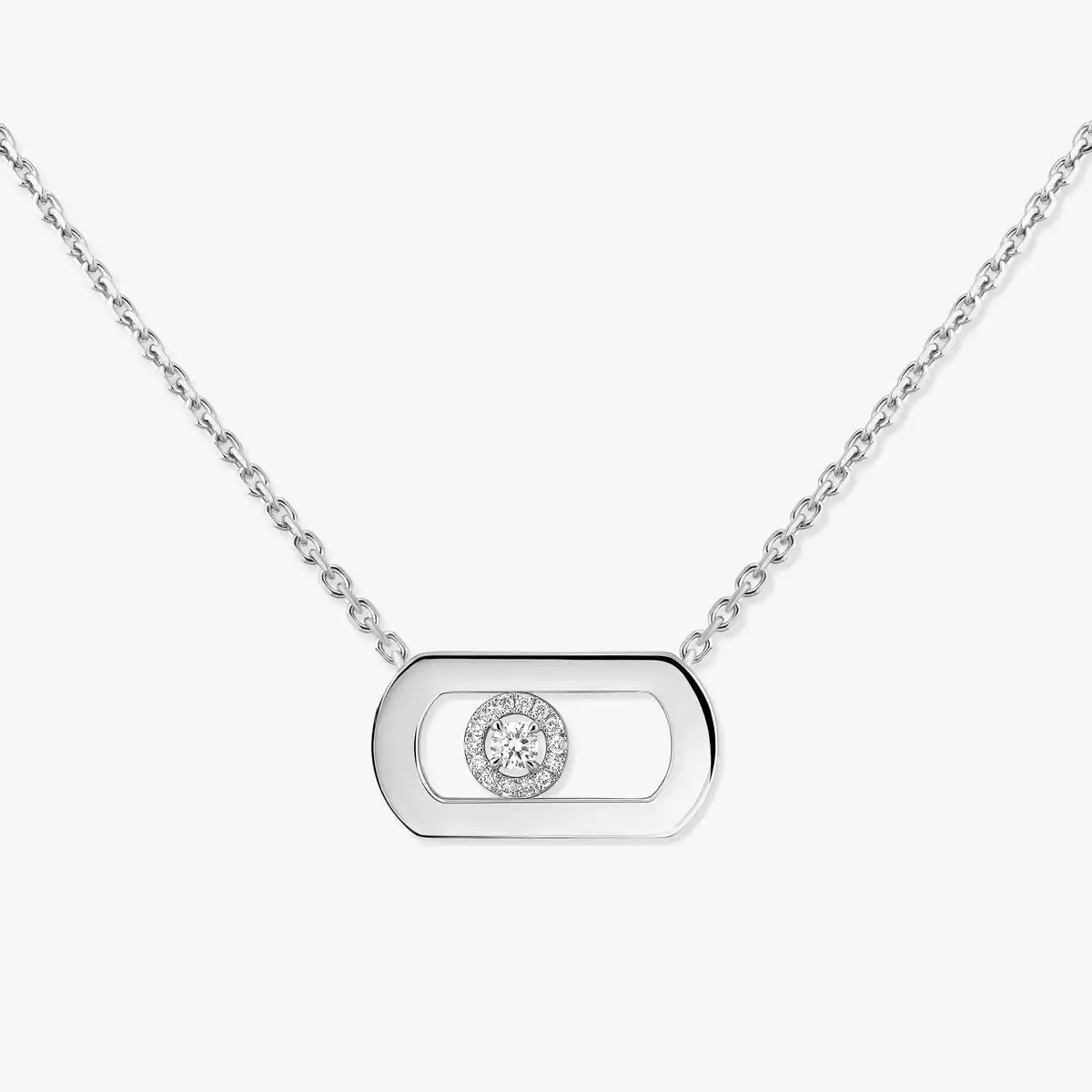 [AURORA]So Move Diamond Necklace in Gold