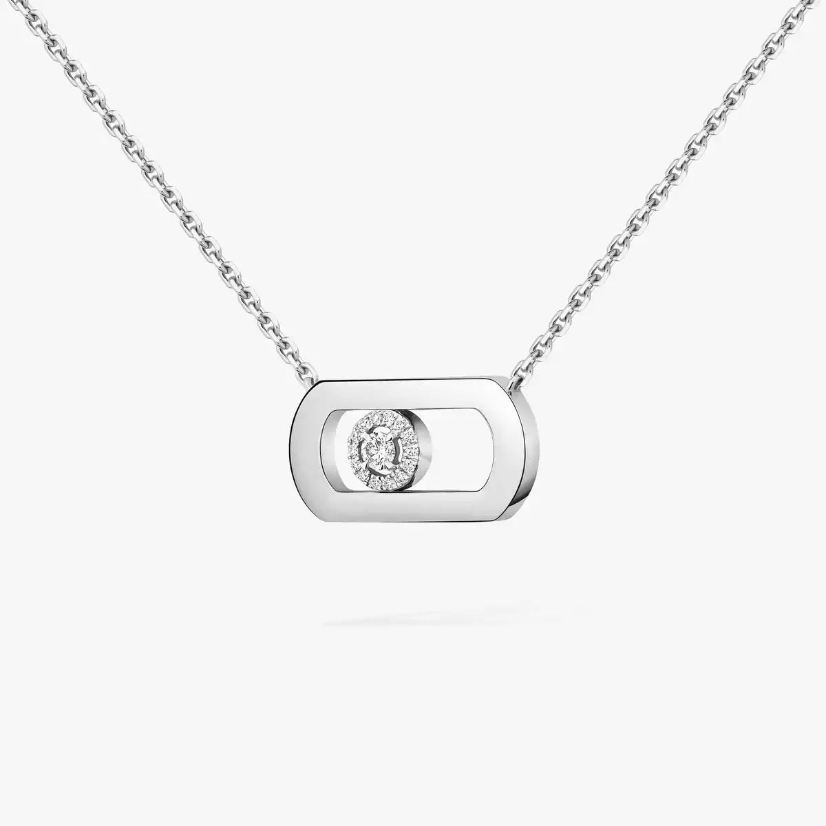 [AURORA]So Move Diamond Necklace in Gold