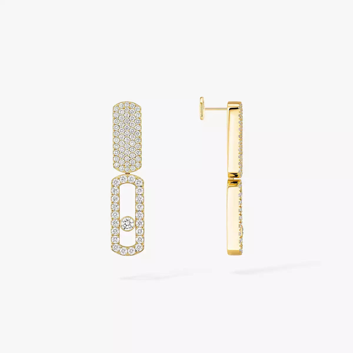 [AURORA]Imperial Move SM Diamond Earrings