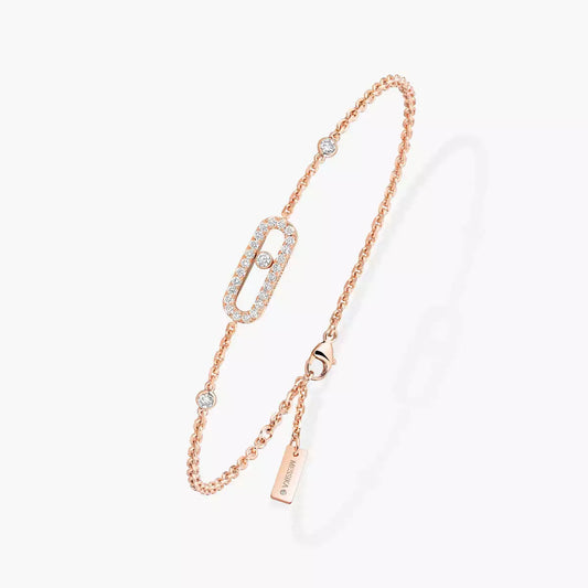 [AURORA]Move Uno Diamond Bracelet