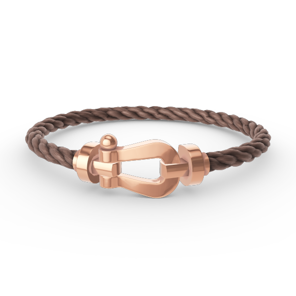 [AURORA]FORCE GROSSES HUFEISENARMBAND OHNE DIAMANT ROSÉGOLD