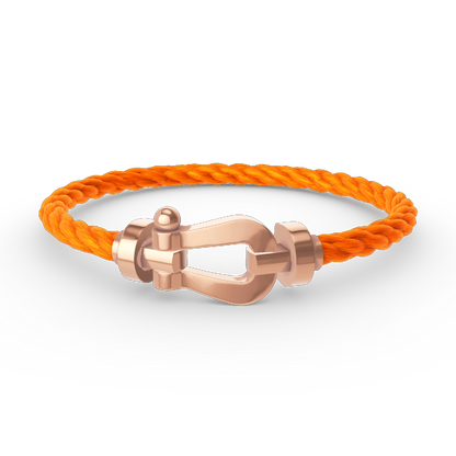 [AURORA]FORCE GROSSES HUFEISENARMBAND OHNE DIAMANT ROSÉGOLD