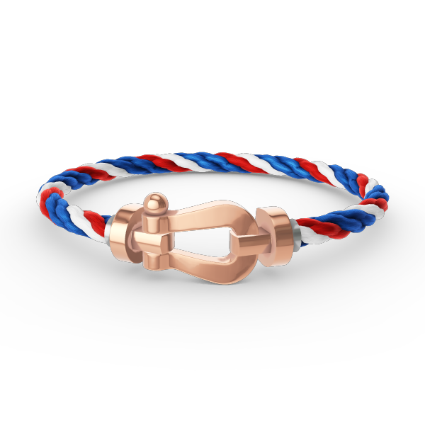 [AURORA]FORCE GROSSES HUFEISENARMBAND OHNE DIAMANT ROSÉGOLD