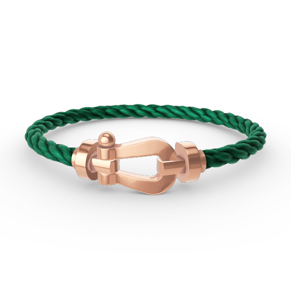 [AURORA]FORCE GROSSES HUFEISENARMBAND OHNE DIAMANT ROSÉGOLD