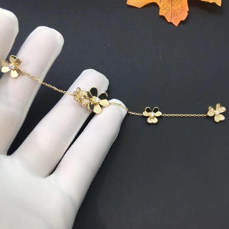 [basloveJW]FRIVOLE GOLD 5 BLUMEN ARMBAND