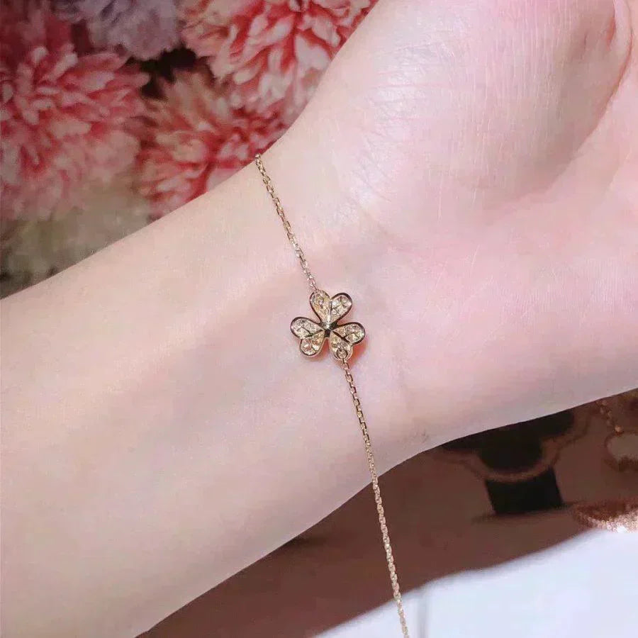 [basloveJW]FRIVOLE GOLD BLUMEN DIAMANT ARMBAND