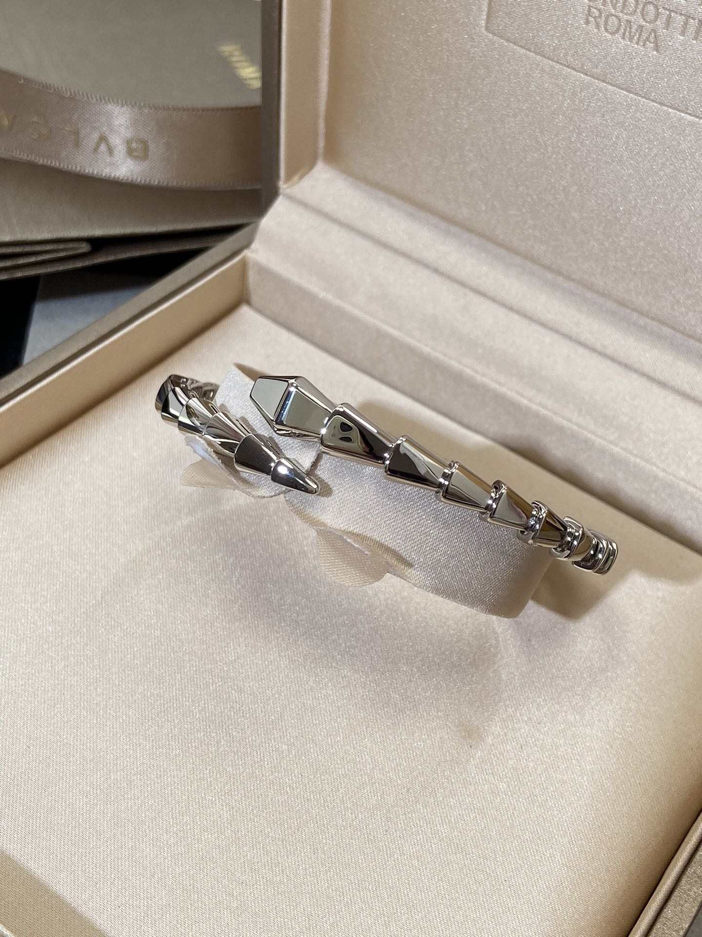 [AURORA]SERPENTI VIPER SILVER BRACELET