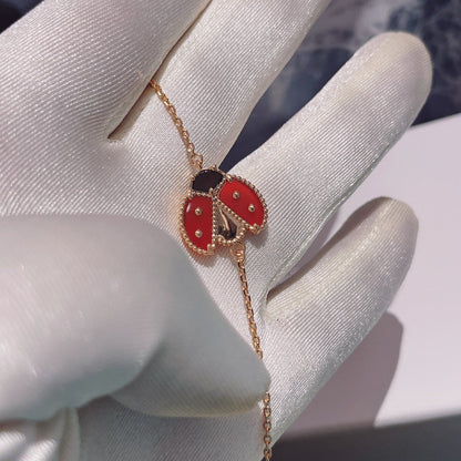 [basloveJW]Armband „Lucky Spring“ mit 1 Motiv in Roségold